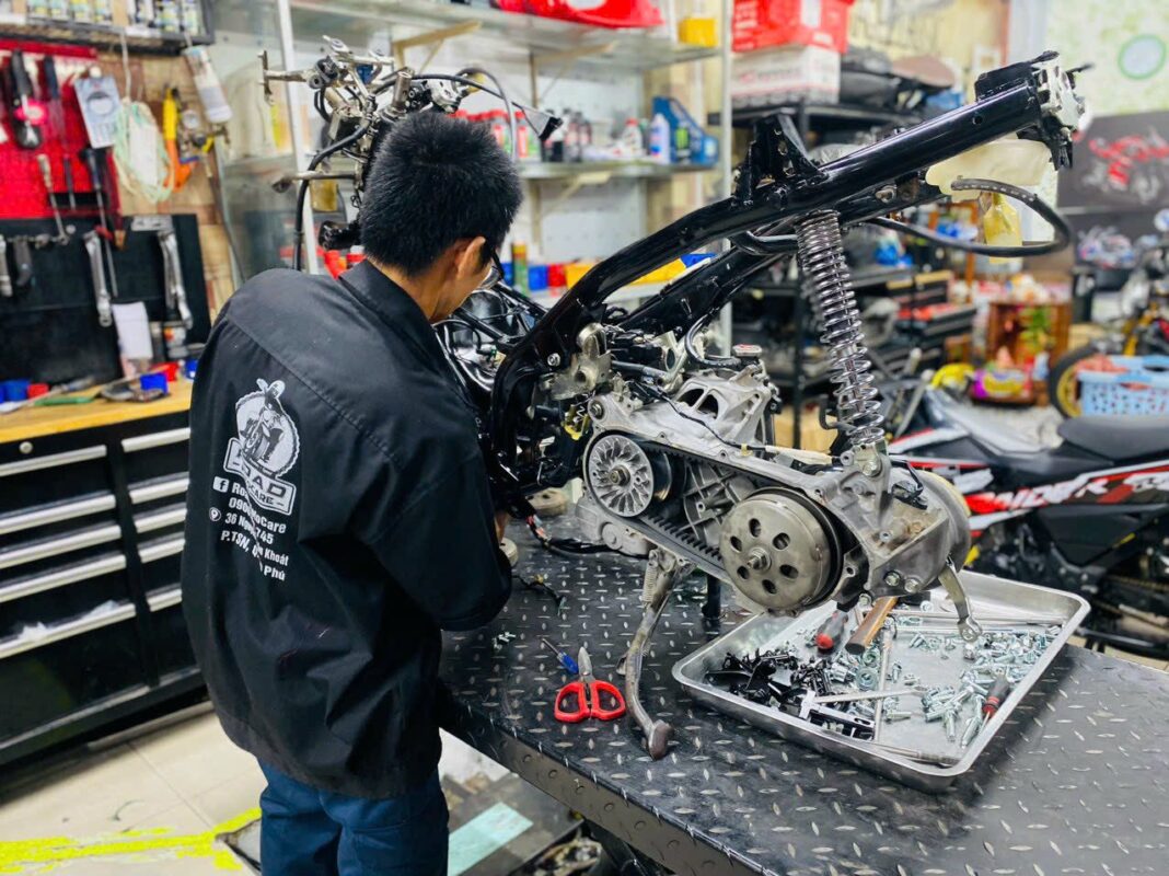 Vá lốp di động